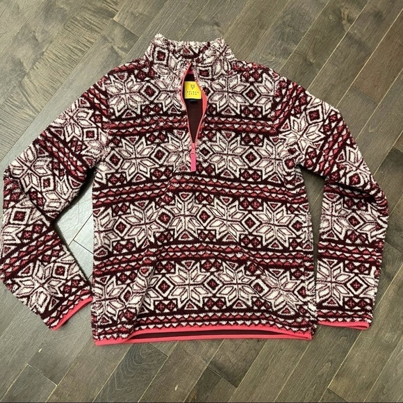 Prince & Fox Tops - Prince & Fox Quarter Zip Size L